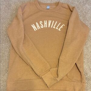 Tan Crewneck Sweatshirt
